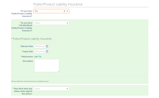 Add Insurance