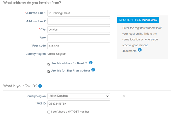 Invoicing Details