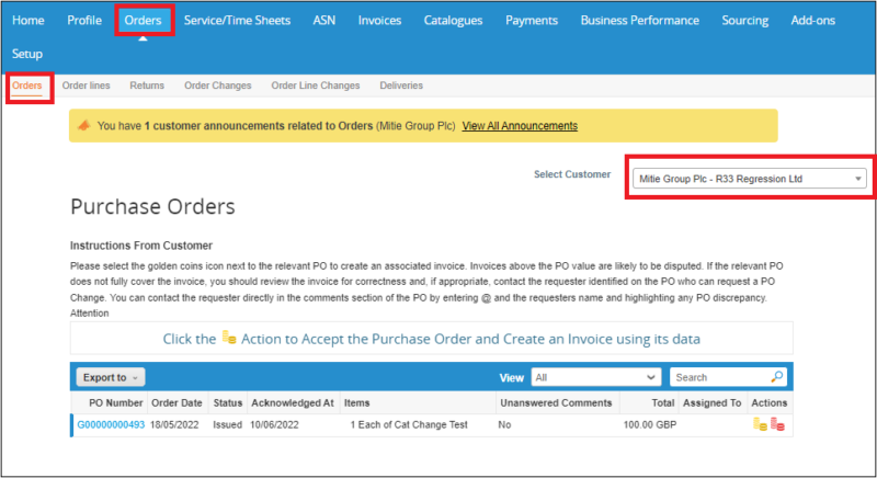 How to Create and Submit an Invoice in your Coupa Supplier Portal (CSP ...